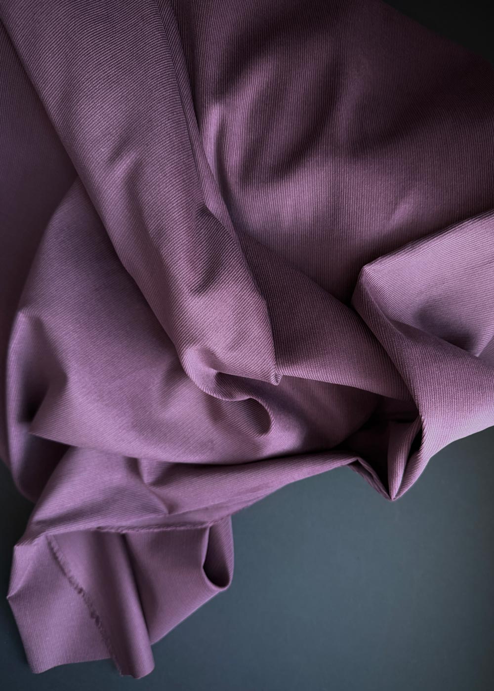 Pinwale Corduroy Fabric - Plum