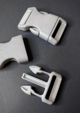 Plastic Buckle Clip, 25mm.