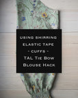 Shirring Elastic Tape, White