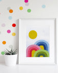 Rainbow Trifecta Cross Stitch Kit