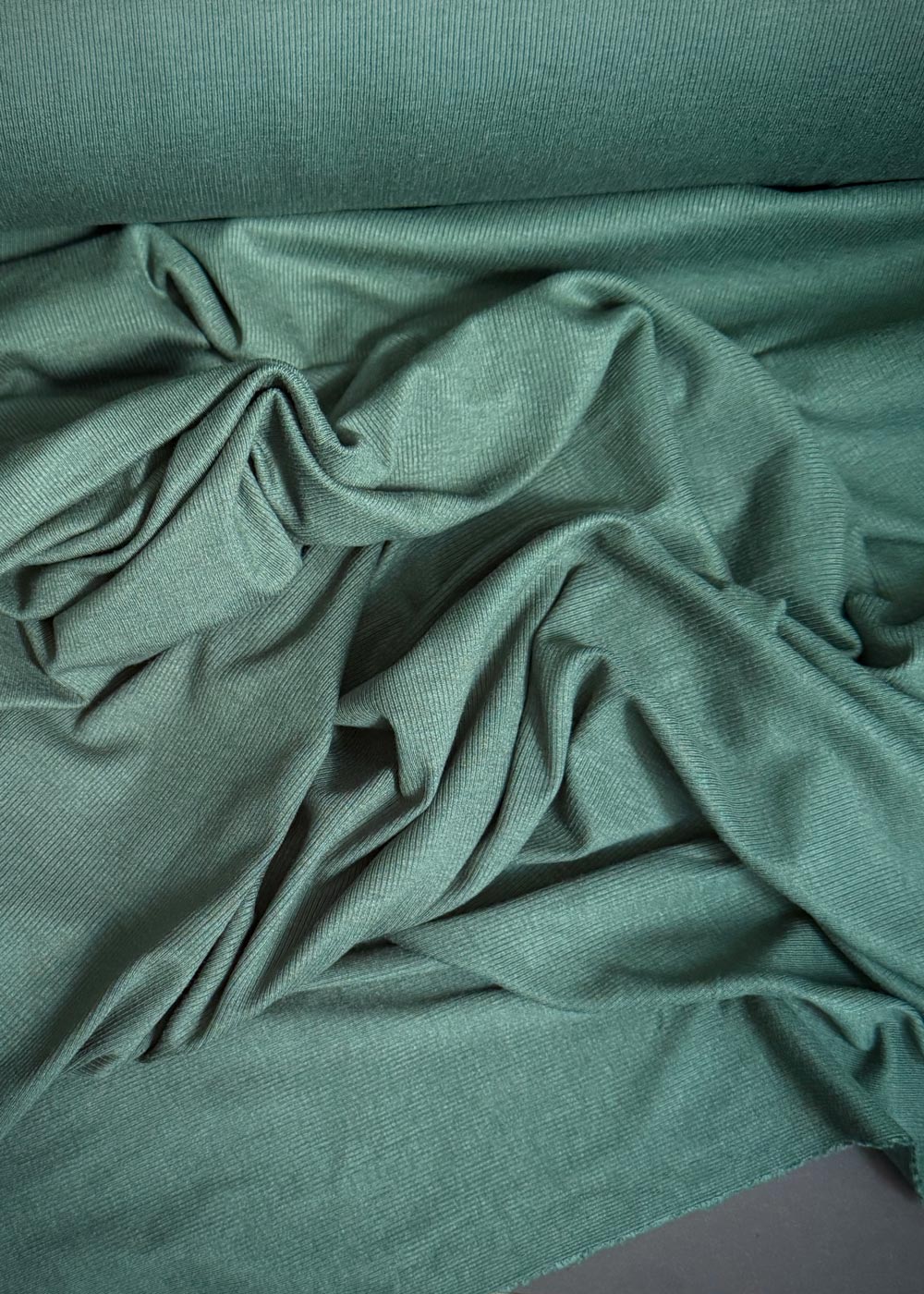 Sanderson Rayon Rib, Bottle Green
