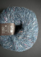 Rowan Yarn. Fine Tweed Haze - Deep Blue 002