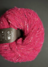 Rowan Yarn. Fine Tweed Haze - Rose Bright Pink 003