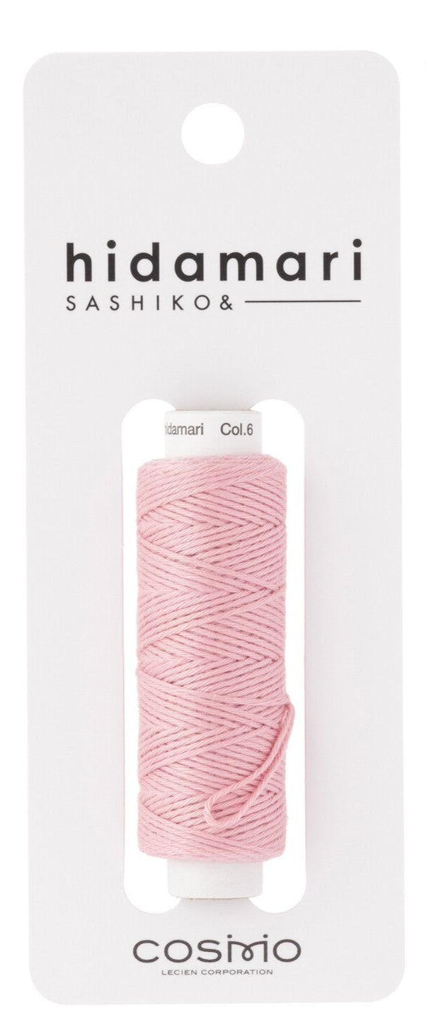 Japanese Sashiko Thread - Rose Pink (#13) - Stitched Modern Japanese Sashiko Thread - Rose Pink (#13) - Stitched Modern