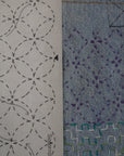 Sashiko Inspired Mending Stick and Stitch Patterns - Seven Treasures