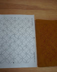 Sashiko Inspired Mending Stick and Stitch Patterns - Seven Treasures