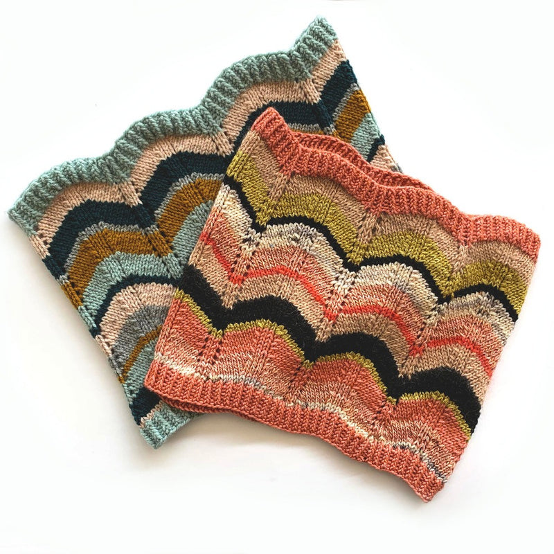Scraptastic Cowl, Ambah O'Brien Print Knitting Pattern