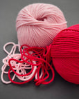 Sesia Yarn. New One Merino 12ply. Powder Pink