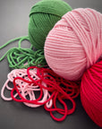 Sesia Yarn. New One Merino 12ply. Powder Pink