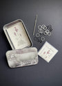 Sheep Notions Tin, Stitch Marker and Yarn Needle