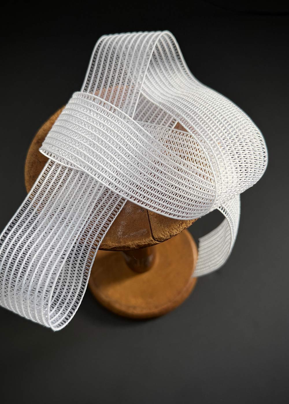 Shirring Elastic Tape, White