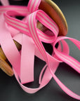Acrylic Bag Webbing - Bubblegum Pink Stripe