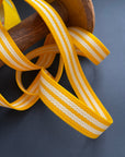 Acrylic Bag Webbing - Sunshine Stripe