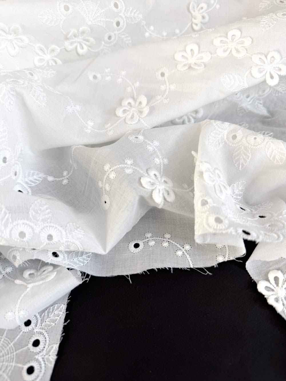 Summer Broderie Anglaise. White