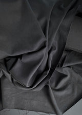 Tencel Cotton Sanded Twill, Carbon