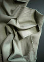 George Twill - Tencel, Cotton, Linen.  Fern Green
