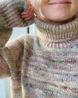 Terrazzo Sweater. Petite Knit. Knitting Pattern
