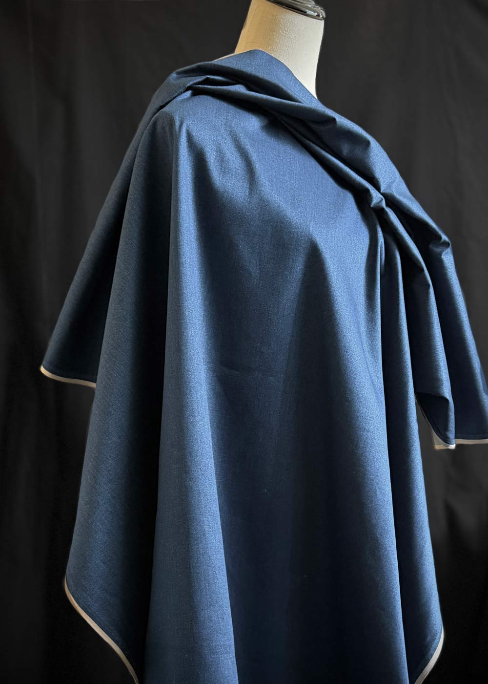 Tokyo Cotton Twill - Dark Blue