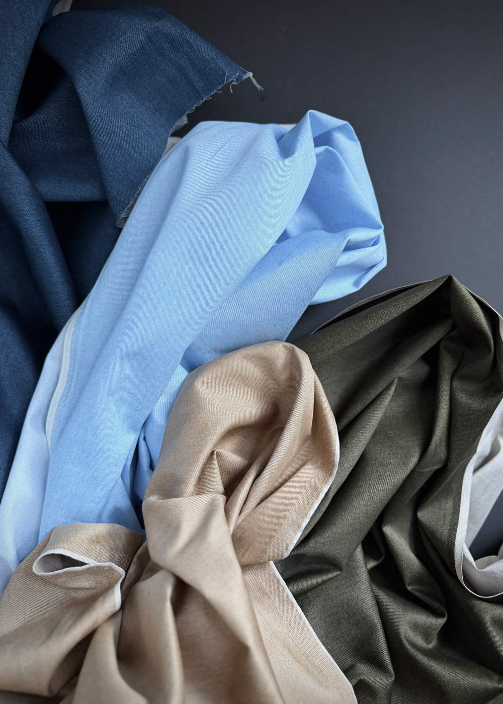 Tokyo Cotton Twill - Dark Blue