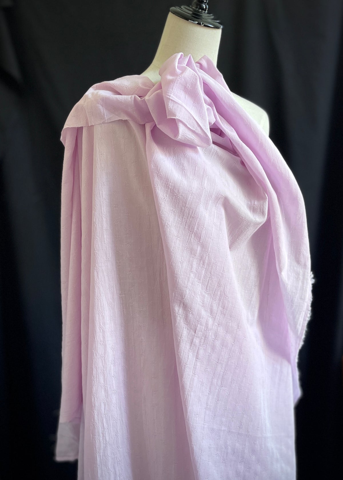 Cotten Shell Washed Cotton Dobby - Shell Pink – Miss Maude