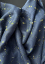 Wildflower Linen - Dark Blue