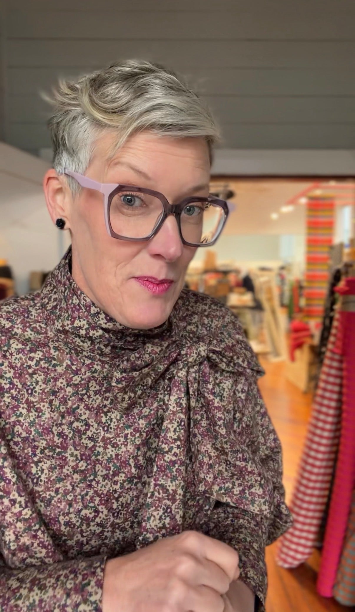 The Assembly Line - Tie Bow Blouse