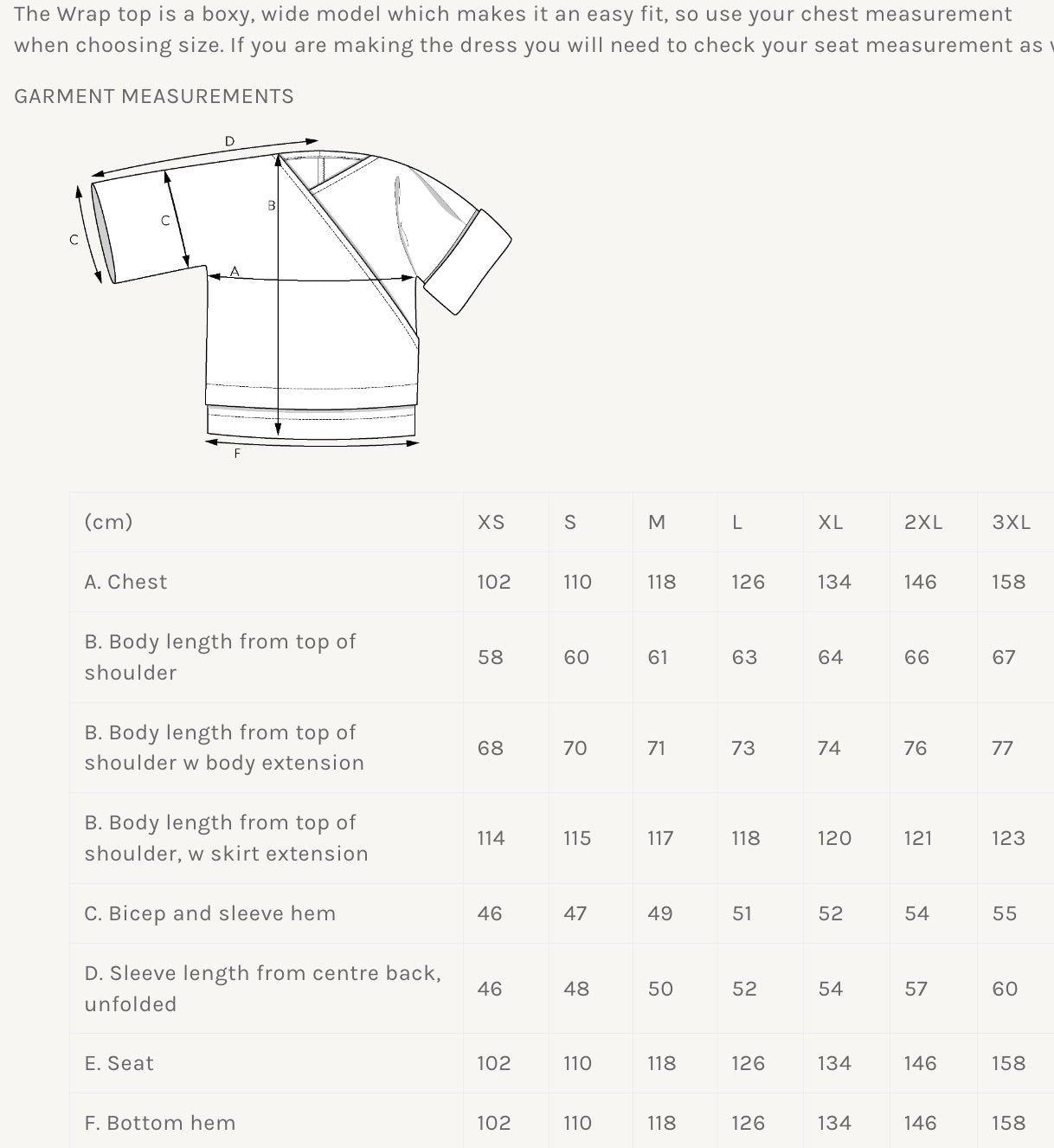 The Assembly Line - Wrap Top and Dress