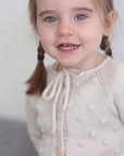 Noisette Cardigan, by Along Avec Anna. Print Knitting Pattern
