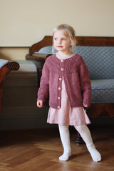 Anker's Jacket Junior - Petite Knit. Knitting Pattern