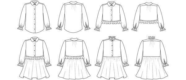 Papercut Patterns, Ashling Dress & Top KIDS