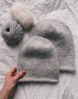 Baggy Hat, Petite Knit. Knitting Pattern