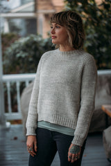 Birch Pullover, Drea Renee. Knitting Pattern