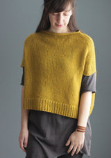 Capo Vest, Elizabeth Smith Knits. Print Knitting Pattern