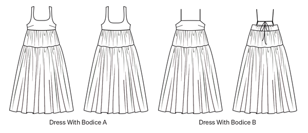Papercut Patterns, Celestia Dress