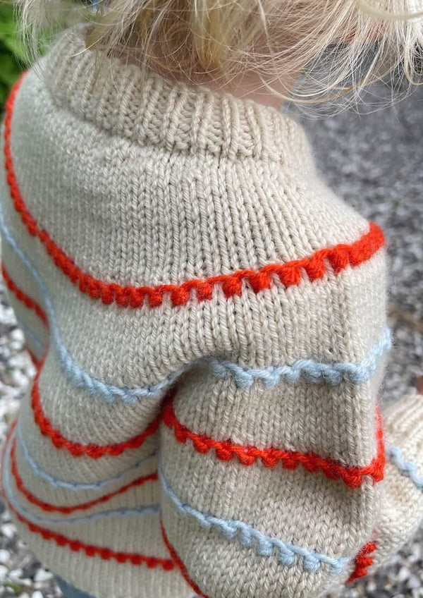 Festival Sweater, Petite Knit. Knitting Pattern