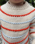 Festival Sweater, Petite Knit. Knitting Pattern