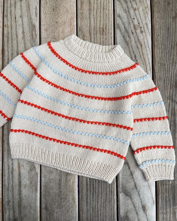 Festival Sweater, Petite Knit. Knitting Pattern