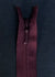 YKK Invisible Zip. Plum