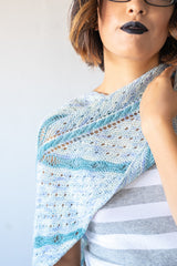 Marino Wrap, Aroha Knits. Print Knitting Pattern