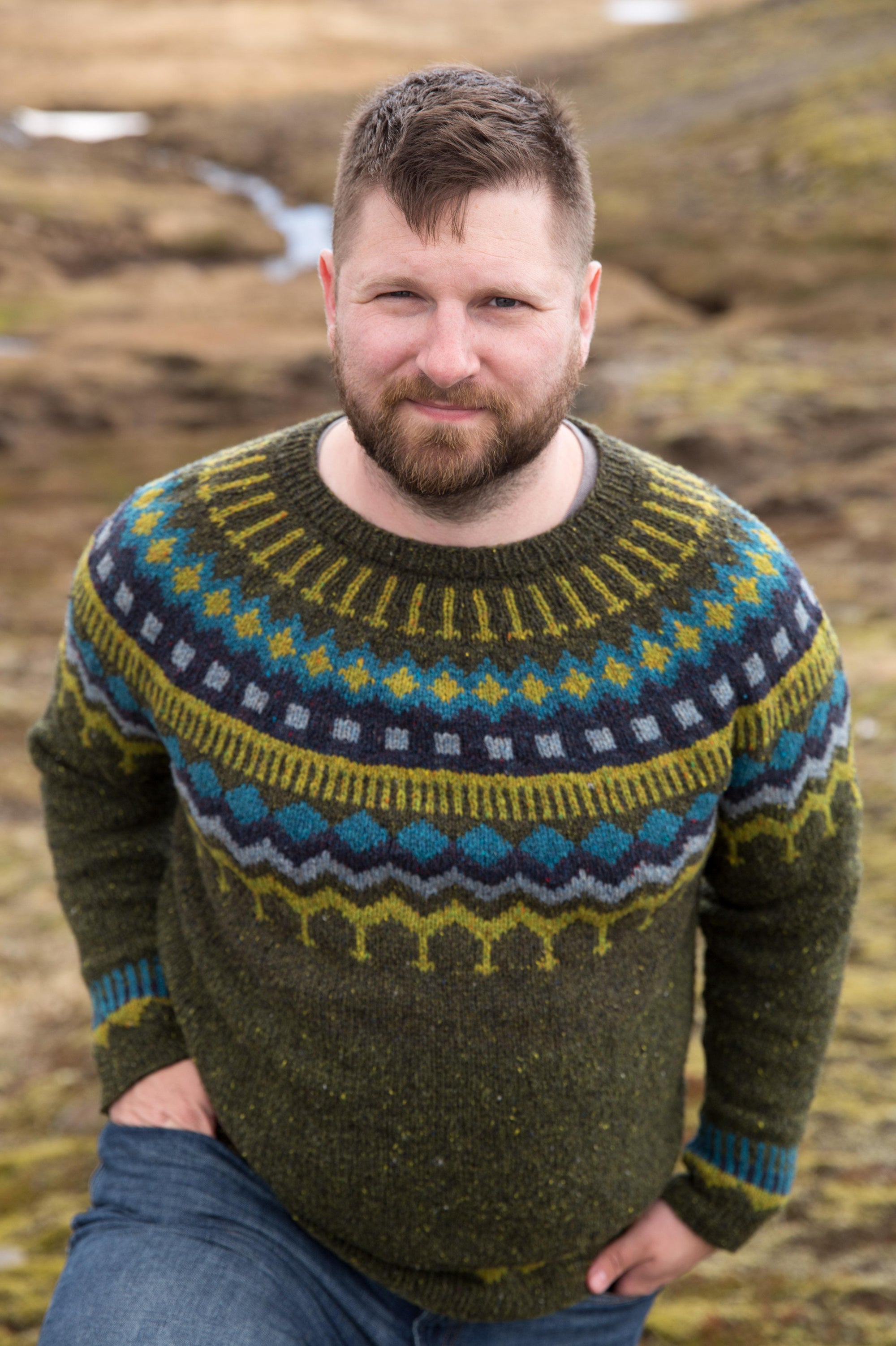 Marshland Sweater, Tin Can Knits Knitting Pattern