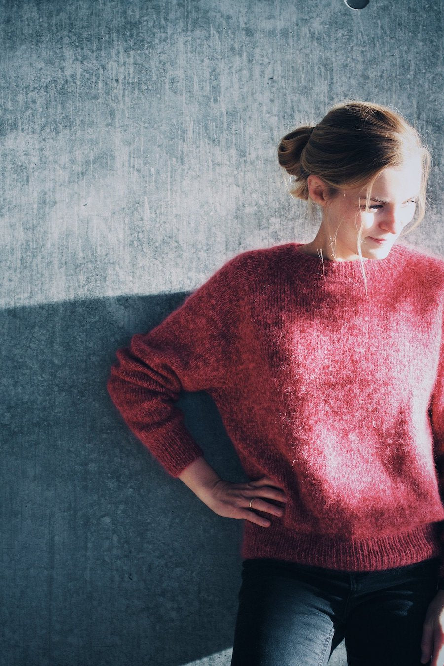 No Frills Sweater, Petite Knit. Knitting Pattern