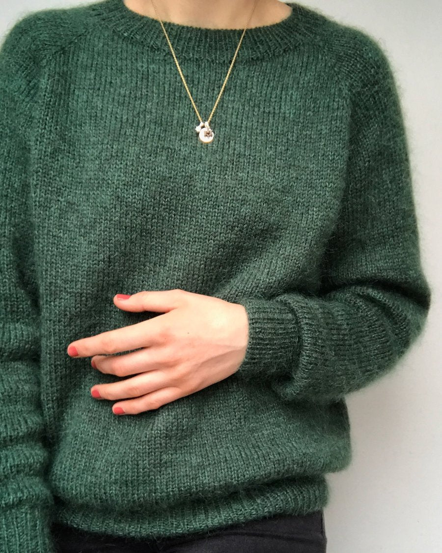 No Frills Sweater, Petite Knit. Knitting Pattern
