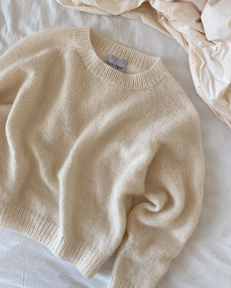 No Frills Sweater, Petite Knit. Knitting Pattern