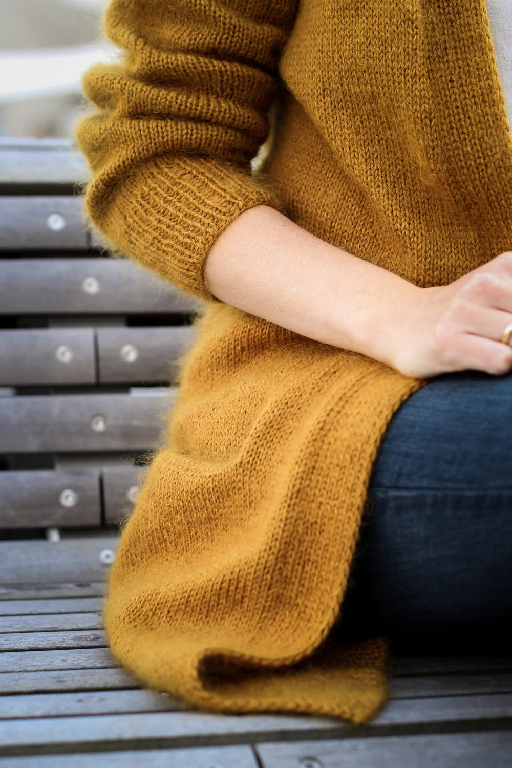 No Frills Cardigan, Petite Knit. Knitting Pattern