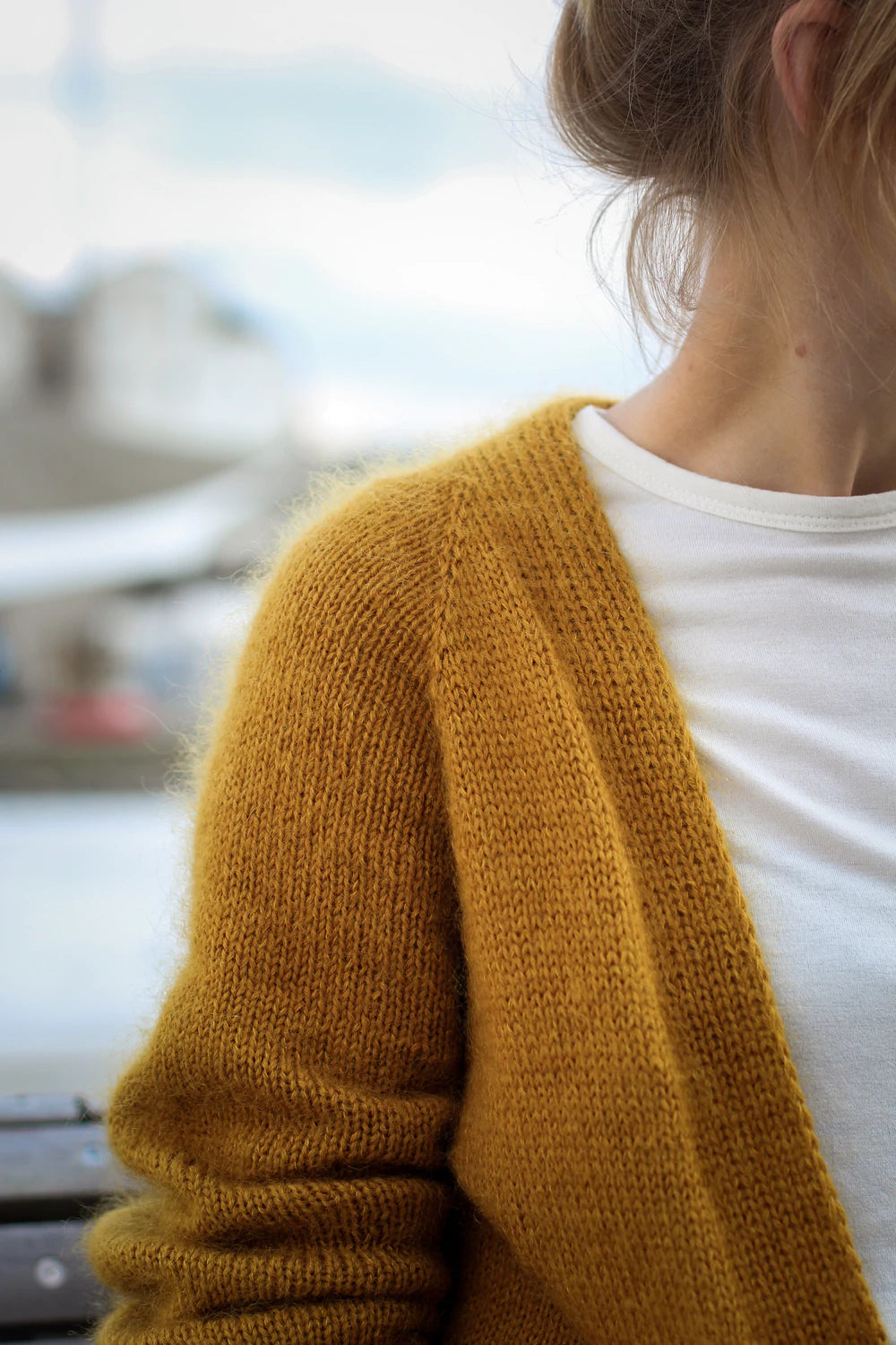 No Frills Cardigan, Petite Knit. Knitting Pattern