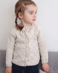 Noisette Cardigan, by Along Avec Anna. Print Knitting Pattern
