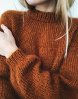 Novice Sweater - Adult. Petite Knit. Knitting Pattern