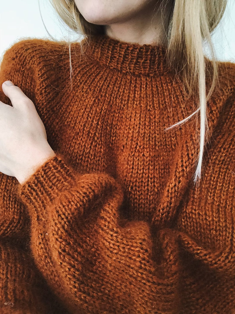 Novice Sweater - Adult. Petite Knit. Knitting Pattern