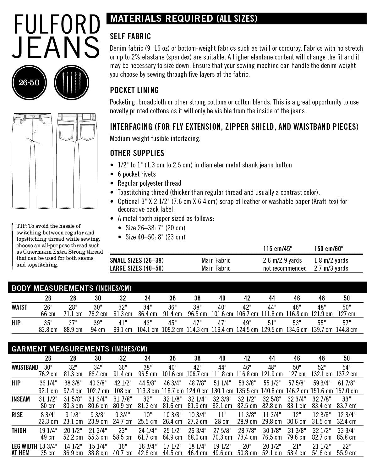 Thread Theory Fulford Jeans
