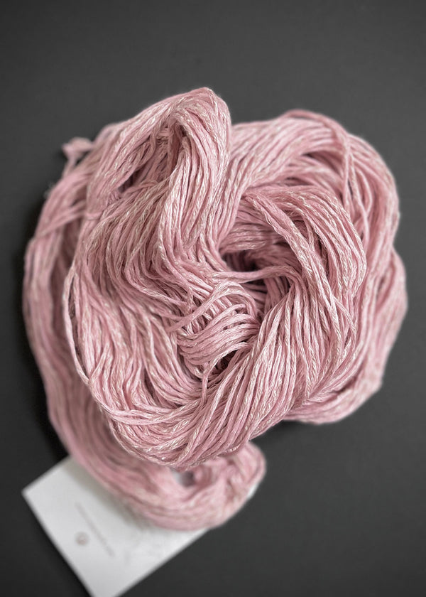 Rosários Principe Real, Linen Cotton Silk Yarn. Dawn Pink (21)